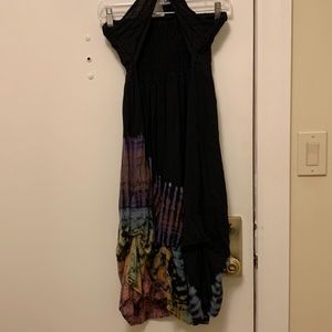 Tie Dyed summer dress one-six fits most